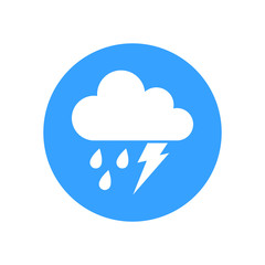 Modern Icon Weather Button Applications