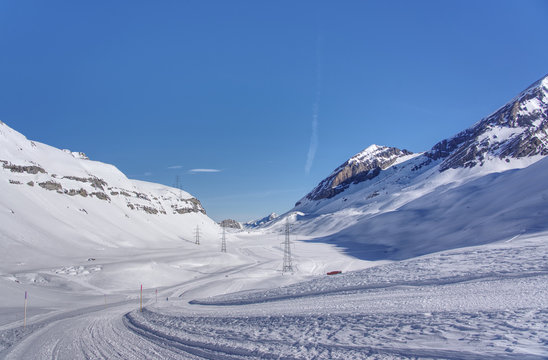 Winter in den Bergen