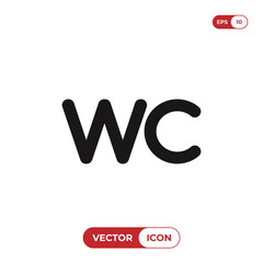 WC icon vector