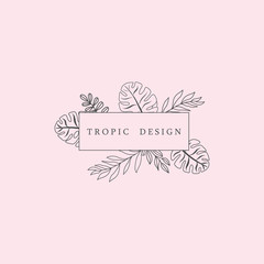 Tropic icon template