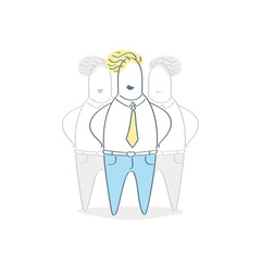 Team, Teamwork, Partnership, Synergy, Togetherness. Group of business office people, colleagues silhouettes