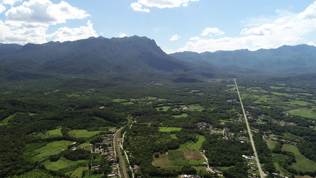 Vista Area em Morretes - Paraná - Brasil