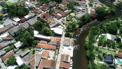 Vista Area em Morretes - Paraná - Brasil