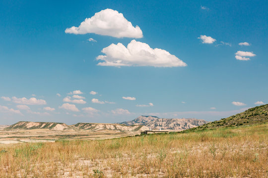 Bardenas Reales in Navarra, Spain