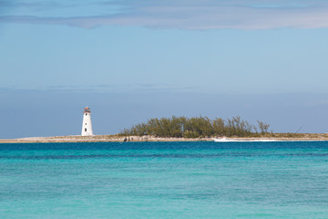 Oceanfront lighthouse