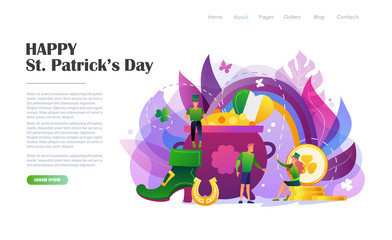 St. Patrick's Day brochure