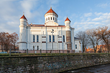 Obraz premium Orthodox Cathedral of the Dormition of the Theotokos (Vilnius -Lithuania)