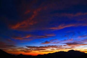 Arizona sunset looking toward Venus. 