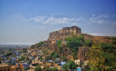 Obraz premium Etat du Rajasthan en Inde du nord