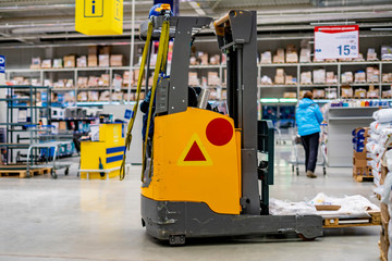  forklift driver work in a warehouse b