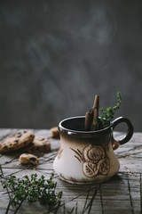 Cup of herbal tea