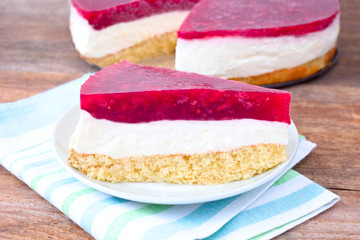Himbeer-Frischkäse-Torte	
