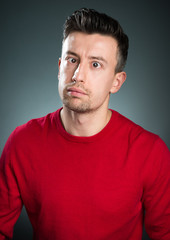 Obraz premium emotions and facial expressions portraits