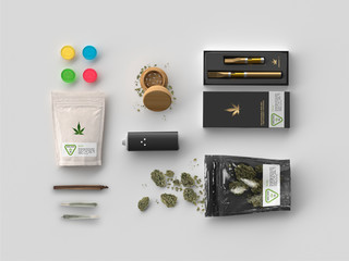 Marijuana Products - Medical Cannabis - Black and Gold