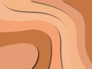 3D abstract paper art style, design layout for business presentations, flyers, posters, prints, decoration, cards, brochure cover.