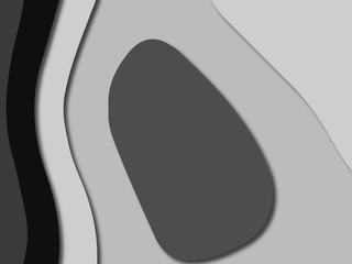 3D abstract paper art style, design layout for business presentations, flyers, posters, prints, decoration, cards, brochure cover.