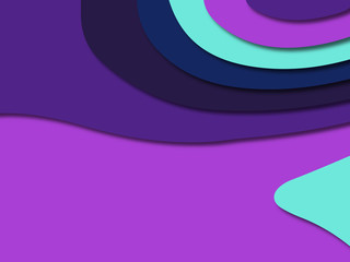 3D abstract paper art style, design layout for business presentations, flyers, posters, prints, decoration, cards, brochure cover.