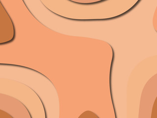 3D abstract paper art style, design layout for business presentations, flyers, posters, prints, decoration, cards, brochure cover.