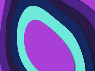 3D abstract paper art style, design layout for business presentations, flyers, posters, prints, decoration, cards, brochure cover.