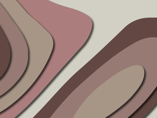 3D abstract paper art style, design layout for business presentations, flyers, posters, prints, decoration, cards, brochure cover.