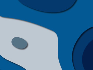 3D abstract paper art style, design layout for business presentations, flyers, posters, prints, decoration, cards, brochure cover.