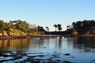 Fototapeta premium paysage de l'ile de brehat