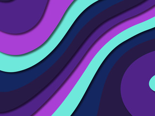 3D abstract paper art style, design layout for business presentations, flyers, posters, prints, decoration, cards, brochure cover.