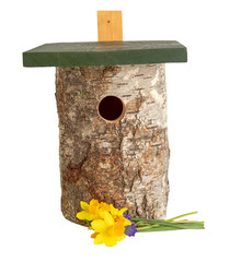 wild bird house tit nestbox