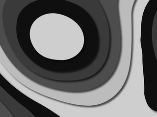 3D abstract paper art style, design layout for business presentations, flyers, posters, prints, decoration, cards, brochure cover.