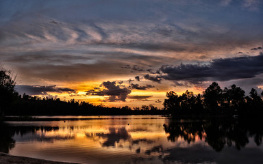 Fototapeta premium Pôr do sol