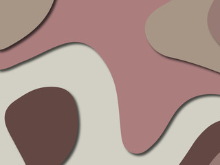 3D abstract paper art style, design layout for business presentations, flyers, posters, prints, decoration, cards, brochure cover.