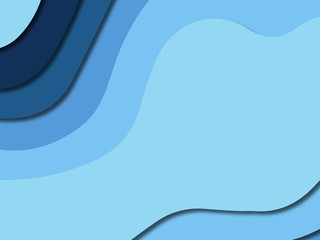 3D abstract paper art style, design layout for business presentations, flyers, posters, prints, decoration, cards, brochure cover.