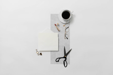 Modern Creative Workspace Flatlay