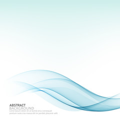 abstract blue background with waves