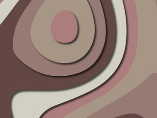 3D abstract paper art style, design layout for business presentations, flyers, posters, prints, decoration, cards, brochure cover.