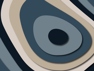 3D abstract paper art style, design layout for business presentations, flyers, posters, prints, decoration, cards, brochure cover.