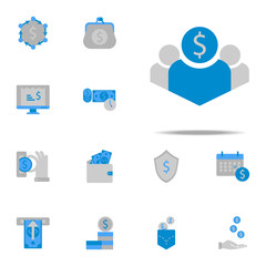 Businessman, buyer, investor icon. Finance & Money icons universal set for web and mobile