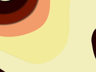 3D abstract paper art style, design layout for business presentations, flyers, posters, prints, decoration, cards, brochure cover.