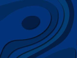 3D abstract paper art style, design layout for business presentations, flyers, posters, prints, decoration, cards, brochure cover.