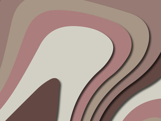 3D abstract paper art style, design layout for business presentations, flyers, posters, prints, decoration, cards, brochure cover.