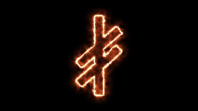 Ancient slavic rune Opora (Support)