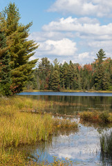 Early Autumn on Peck Lake in Algonquin Park