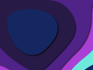 3D abstract paper art style, design layout for business presentations, flyers, posters, prints, decoration, cards, brochure cover.