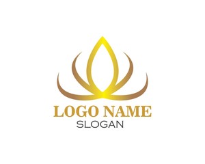 crown logo icon vector illustration