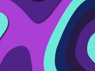 Obraz premium 3D abstract paper art style, design layout for business presentations, flyers, posters, prints, decoration, cards, brochure cover.