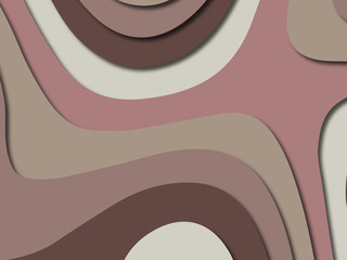 3D abstract paper art style, design layout for business presentations, flyers, posters, prints, decoration, cards, brochure cover.