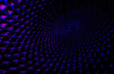 Blue and pink metallic  design background