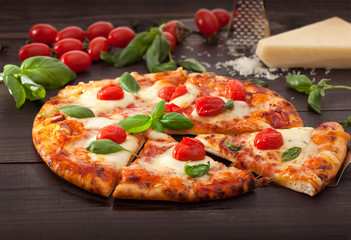 Garden Fresh Vegetarian Pizza