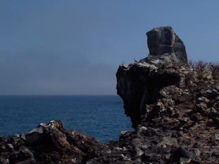 cliff overlooking the sea