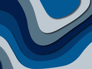 3D abstract paper art style, design layout for business presentations, flyers, posters, prints, decoration, cards, brochure cover.